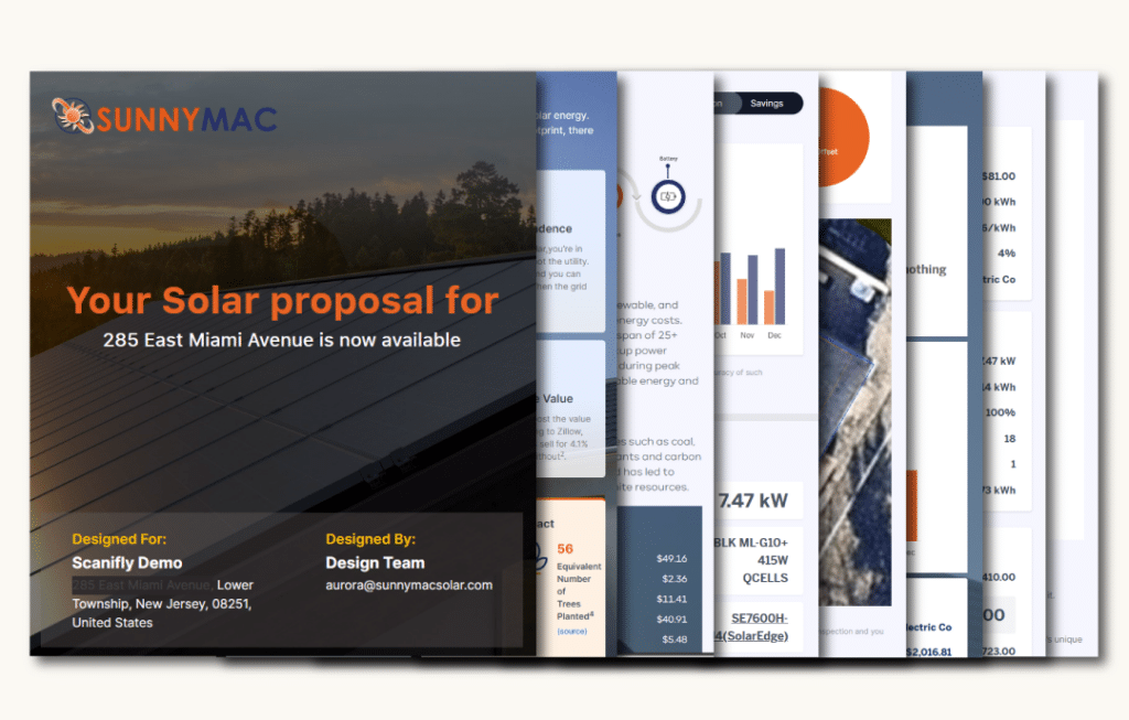 proposal for solar